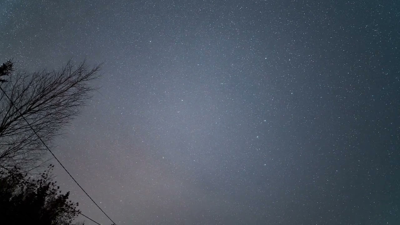 Съемка околополярной области в Черняковицах на Урсиды 23.12.2025
