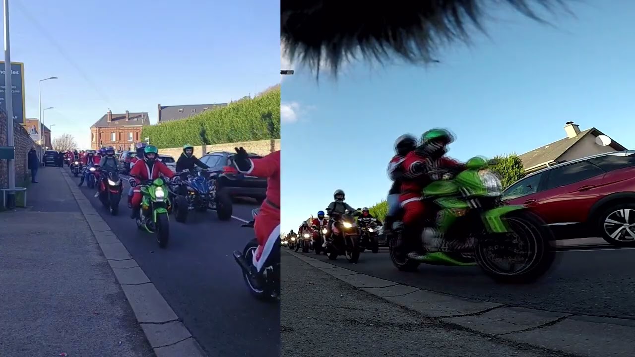 Parade des p&egrave;res No&euml;l 2025
