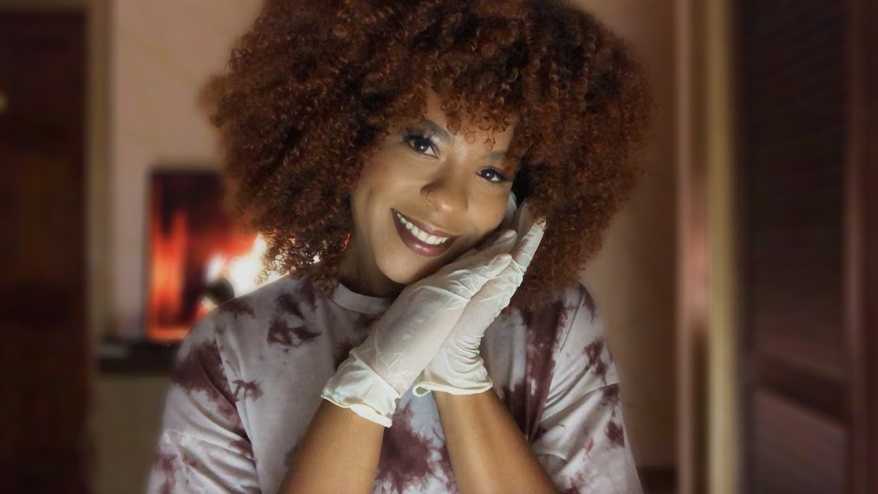ASMR -  Whispered Jamaican Trigger Words + Latex Gloves (Patois/Creole ASMR)