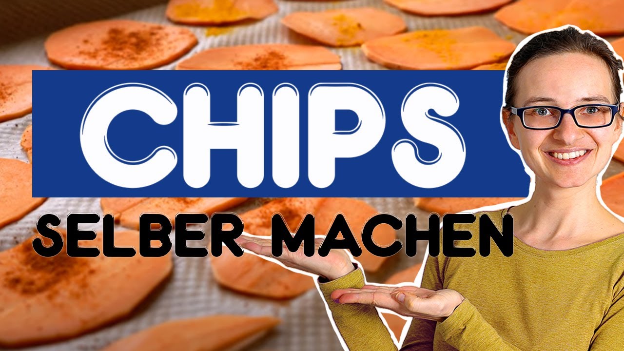 Süßkartoffel Chips selber machen // Roh VEGAN
