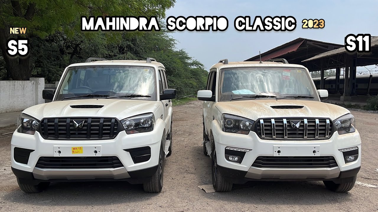 New Mahindra Scorpio Classic 2023 🔥 S5 vs S11 - Detailed Comparison!