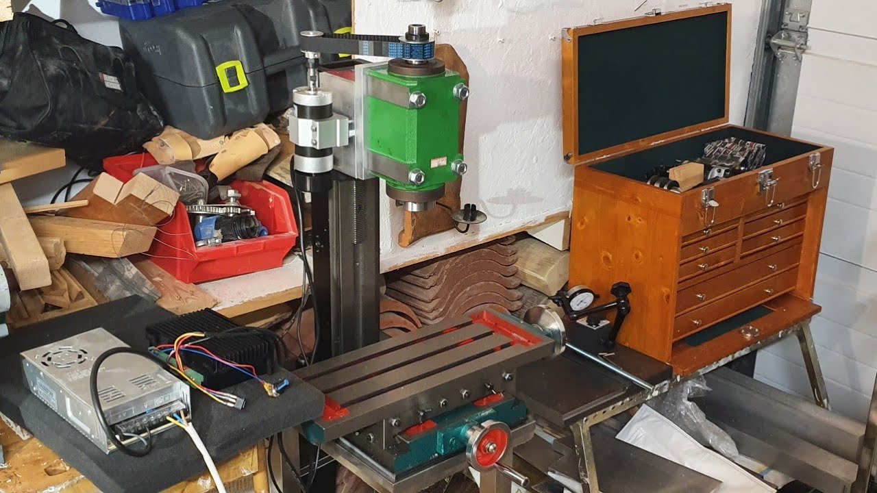 Test run spindle bt30 + project update