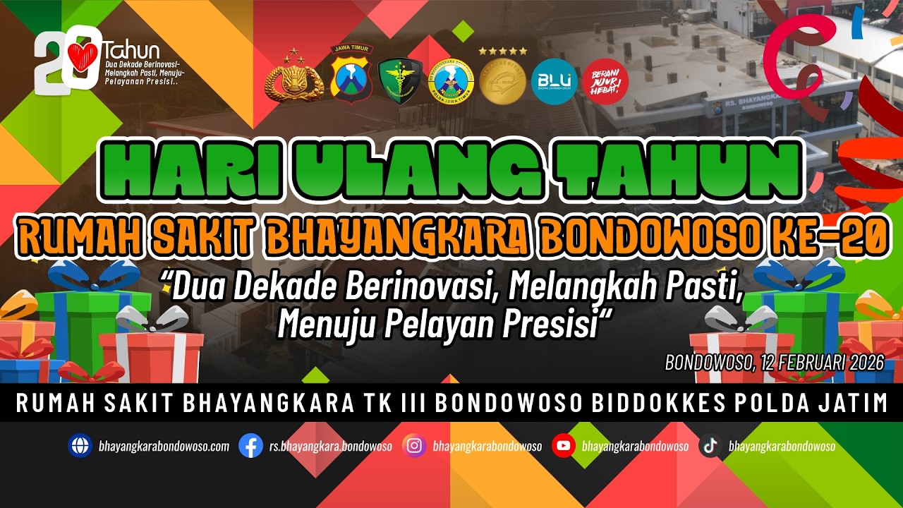 HUT RS BHAYANGKARA BONDOWOSO KE-20