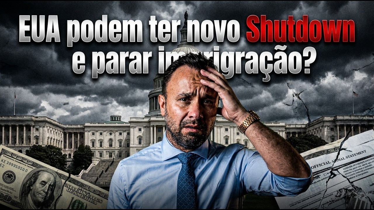 Novo SHUTDOWN nos EUA podem PARAR Imigração 🇺🇸 | Entrevista Band NEWS ao vivo