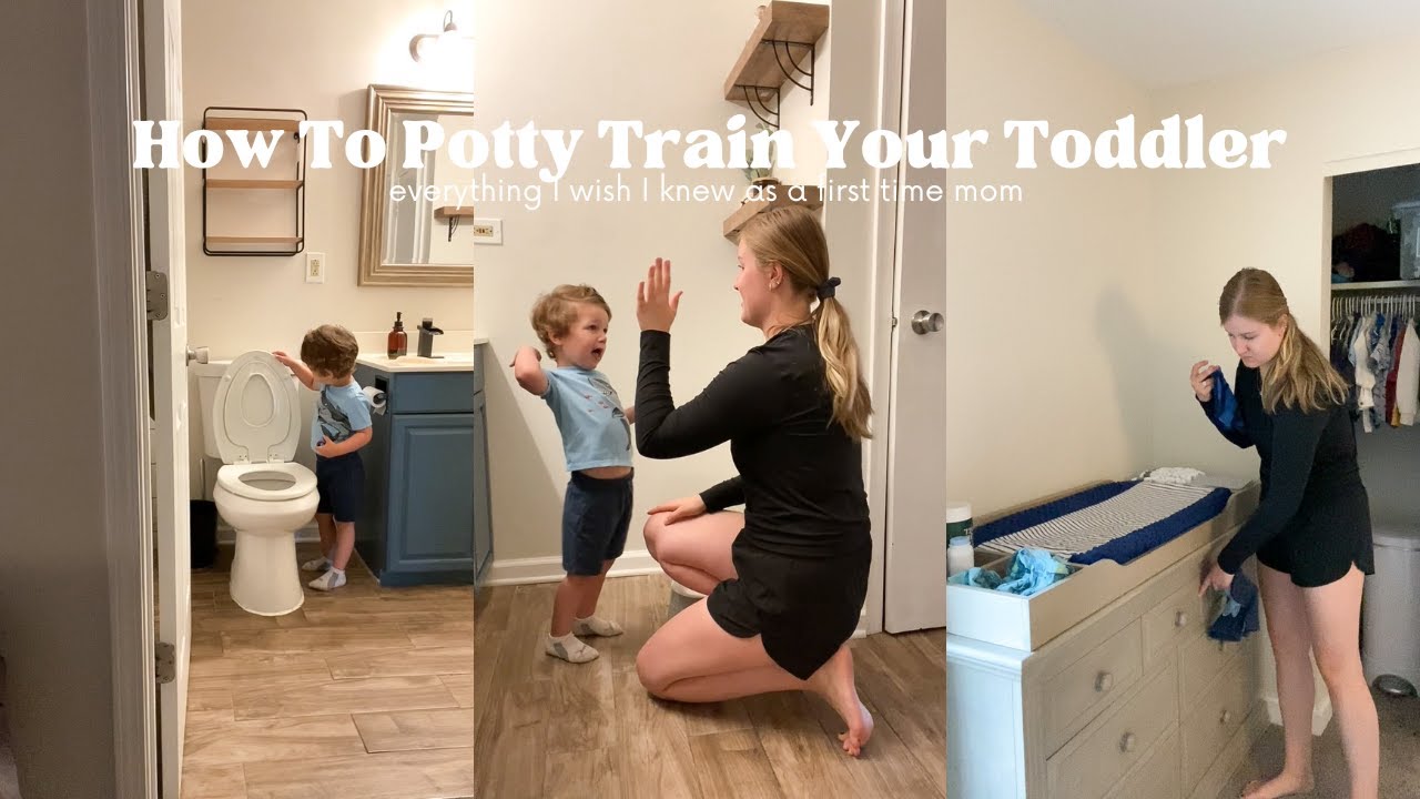 HOW I POTTY TRAINED MY 2.5 Y/O TODDLER IN 4 DAYS | no 3 day method, gradual approach, I wish I knew!