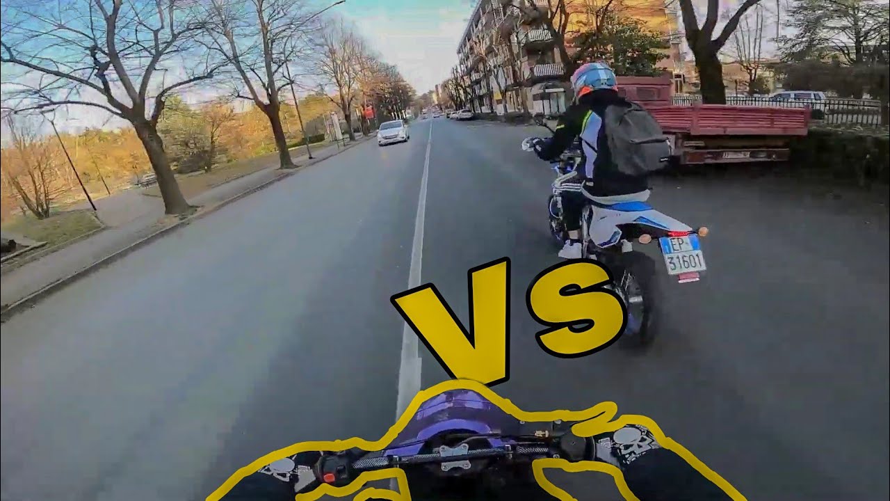 Booster Tpr 70cc Vs Tm 125cc👀💨