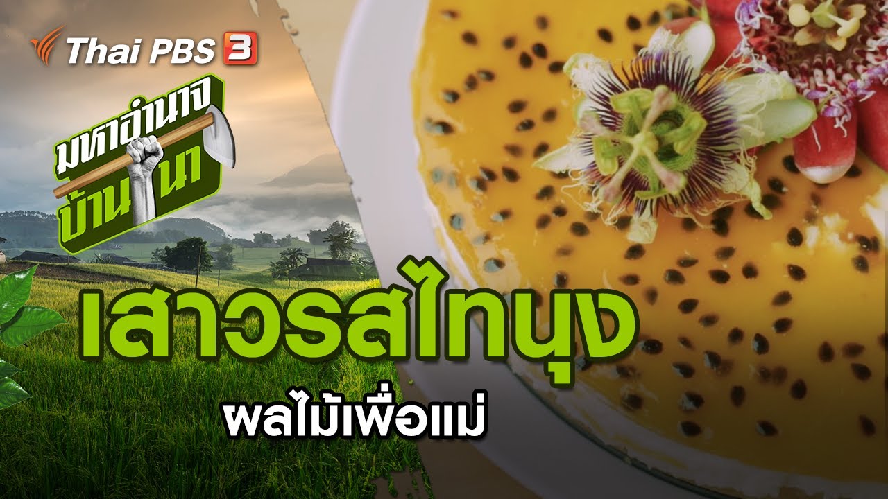 เสาวรสไทนุง ผลไม้เพื่อแม่ : มหาอำนาจบ้านนา (6 ก.ย. 63)