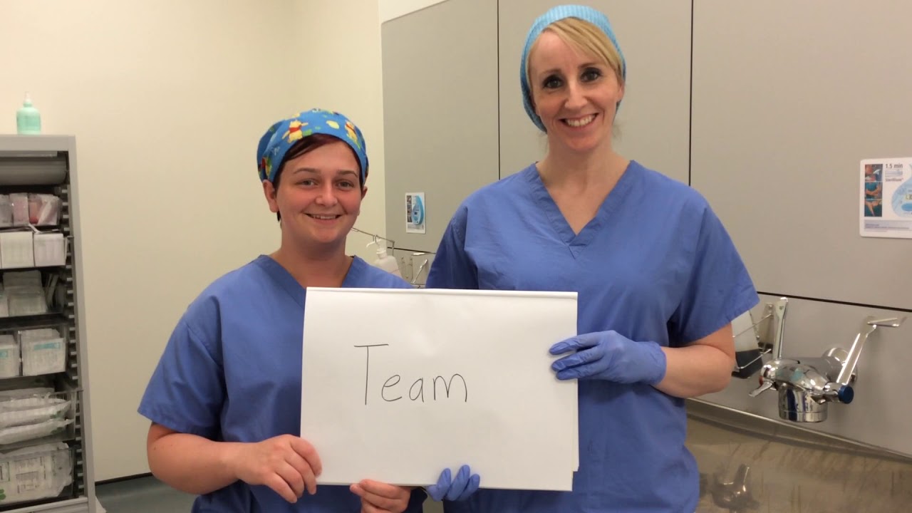 NHSGGC - RHC theatre staff, doing the incredible every day