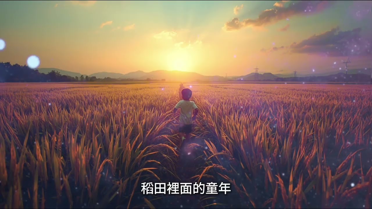 《稻田裡面的童年》你有多久沒看過那片稻田了？獻給在城市中奔跑的你，這首歌帶你找回被遺忘的童年。#中文歌曲 #原創歌曲 #心靈音樂