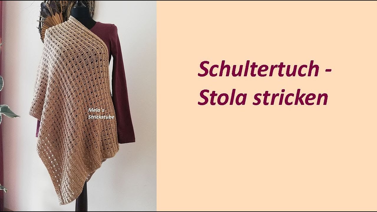 Ragmela 50 - Stola / Schultertuch stricken