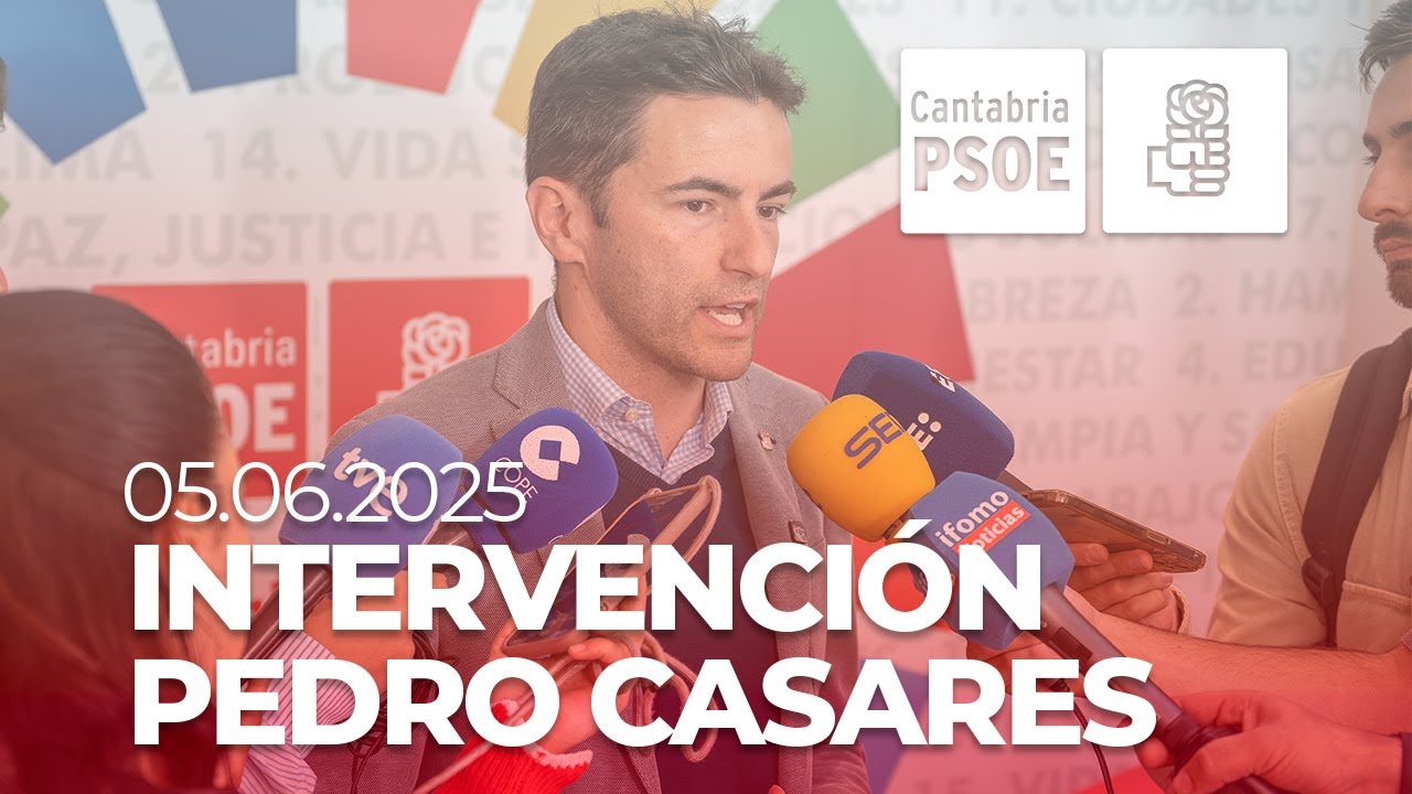 INTERVENCIÓN PEDRO CASARES 05.06.2025