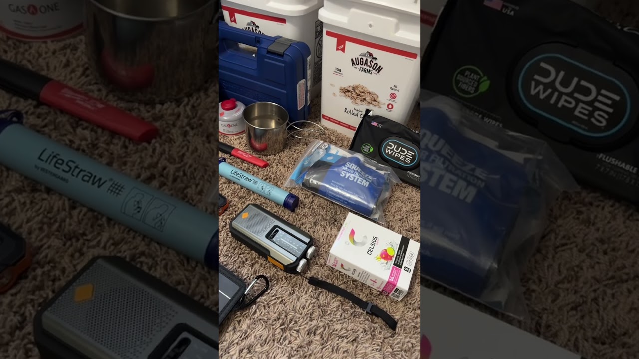 Essential items for your bugout bag: stay prepared #prepper