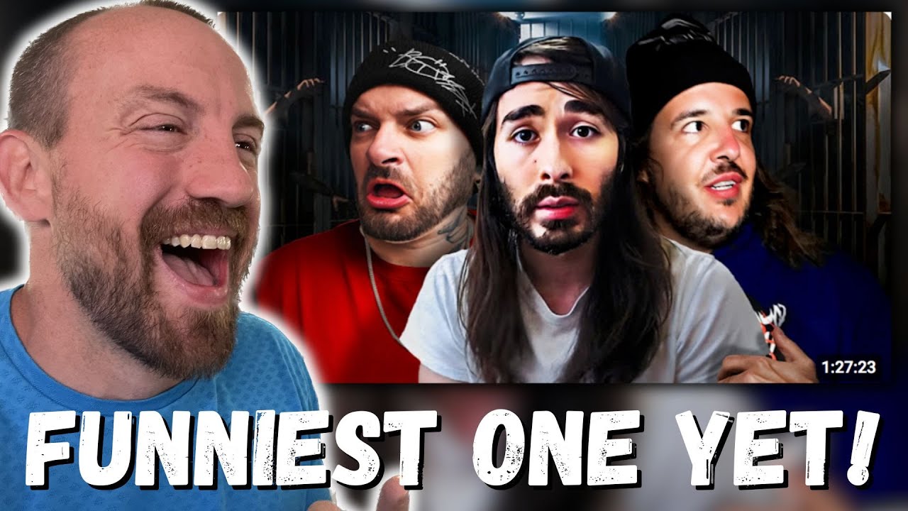 FUNNIEST ONE YET!!! The Boys We Took MoistCr1TiKaL to a Haunted Jail… (REACTION!!!)