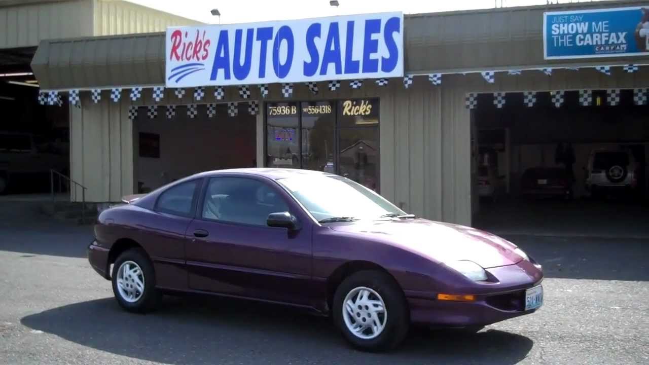 1998 PONTIAC SUNFIRE SOLD!!
