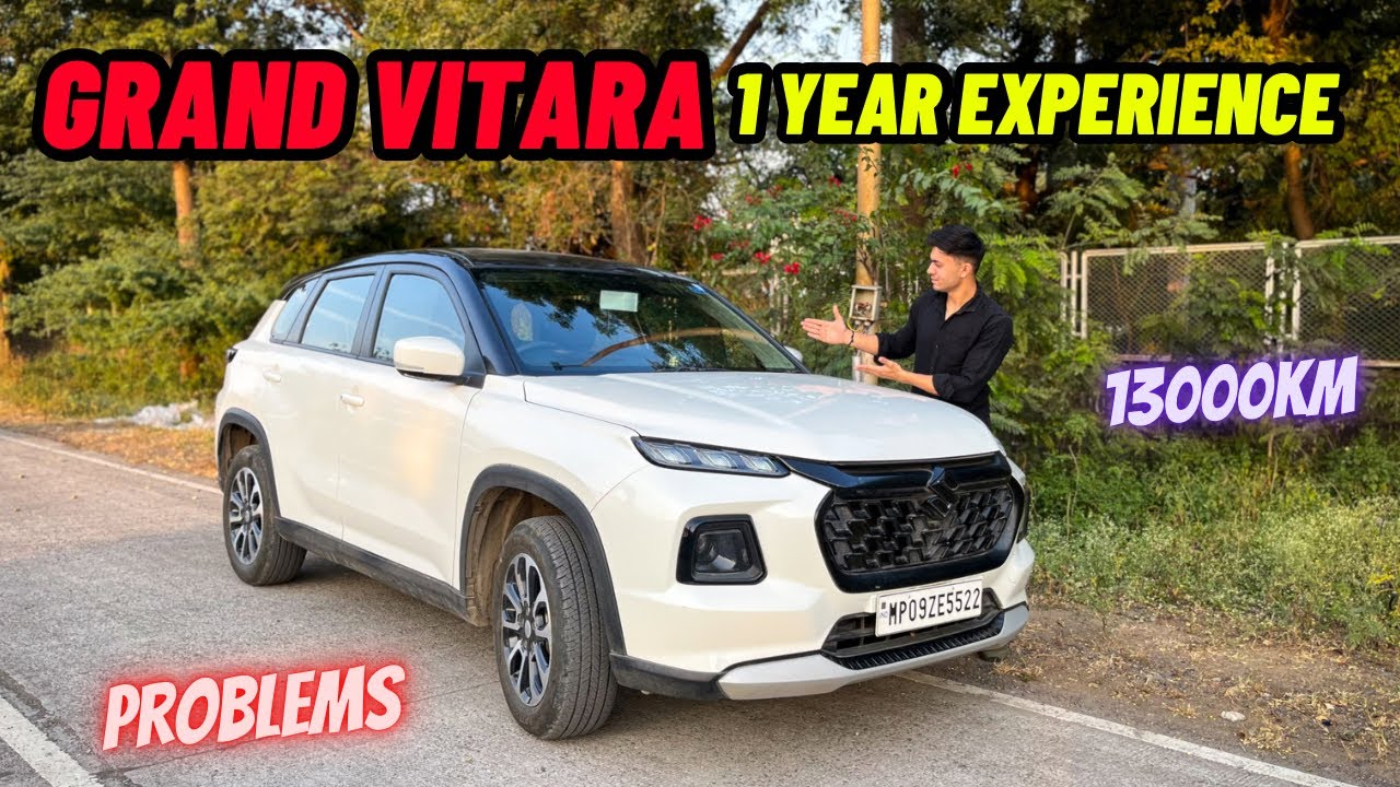 Grand Vitara 1 Year Ownership Experience 🔥 | Mileage , Comfort , Problems 13000 KM Review |