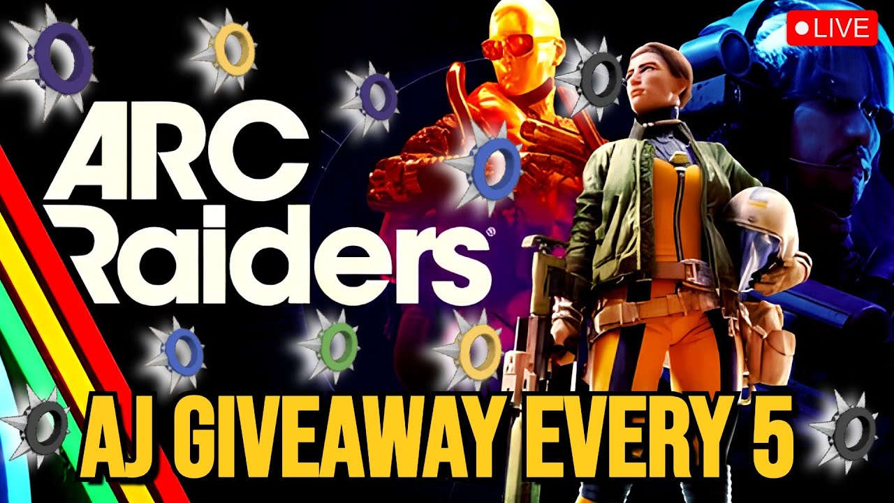 🔴 Arc Raiders | AJ SPIKE COLLAR GIVEAWAY EVERY 5
