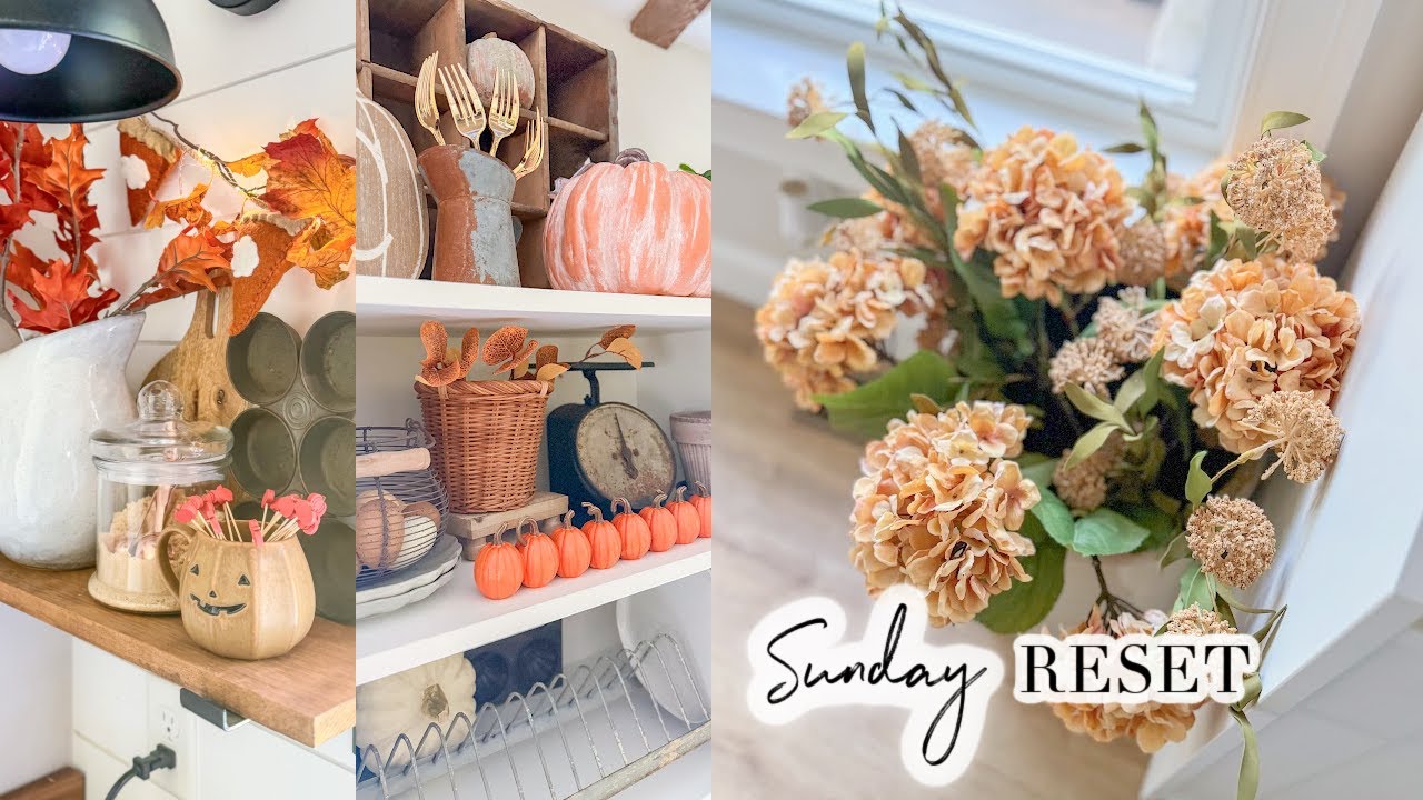 SUNDAY RESET // WEEKLY CLEANING MOTIVATION // CHARLOTTE GROVE FARMHOUSE