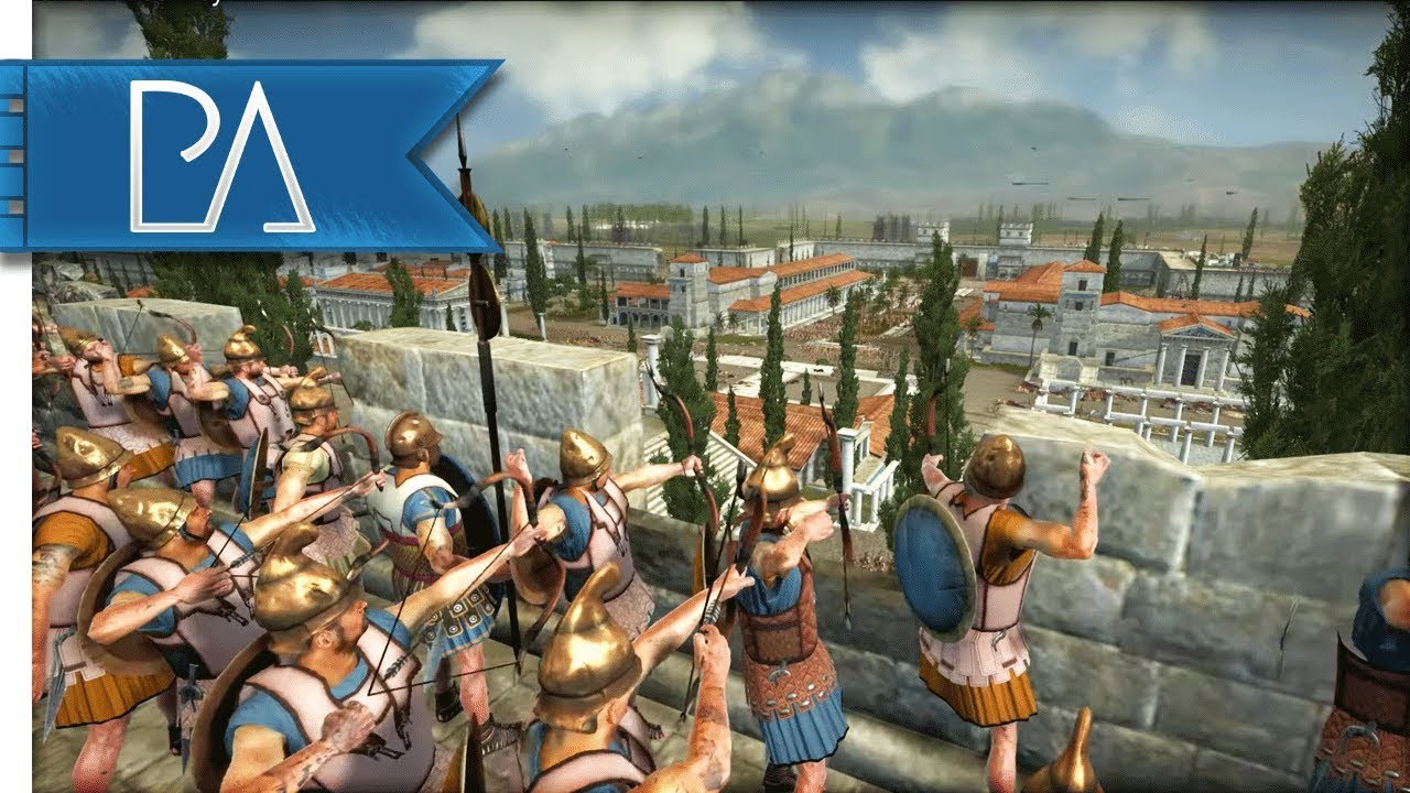 OMG! THIS BATTLE IS INTENSE - Siege Battle - Total War: Rome 2