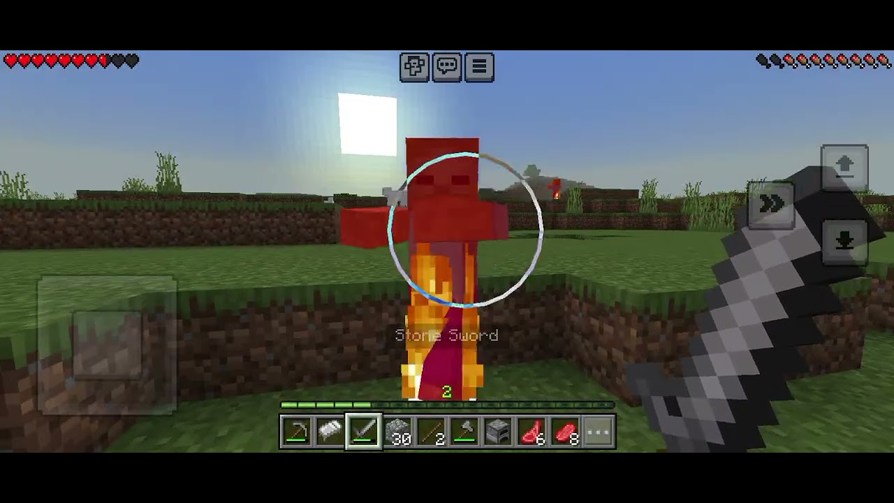 Main minecraft, survival pertamaku👍
