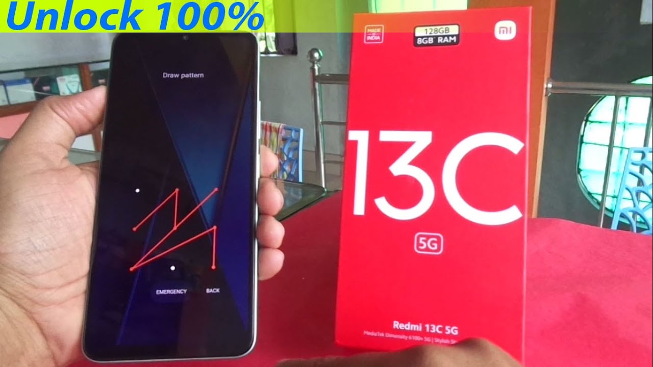 Redmi 13C 5G hard reset | pattern and pin unlock | forget password | remove lock 100% (2024).