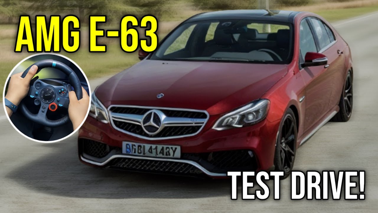 Mercedes AMG E63 Beast Mode | BeamNG.Drive Logitech G29 + Shifter Realistic Gameplay