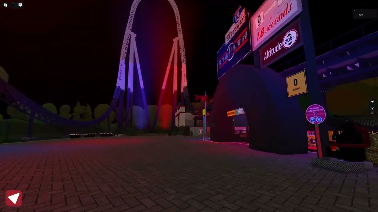 Stealth | Thorpe Park Roblox | Fright Nights