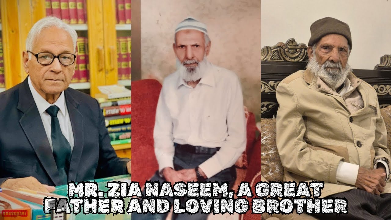 Mr. Zia Naseem, a great father and loving brother || By advocate Muhammad Iqbal khan #viralvideo 