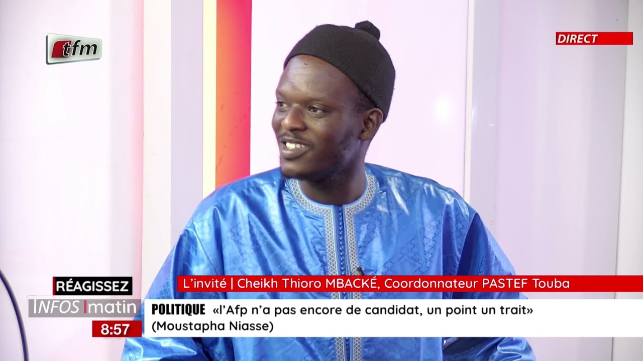 L'invité d'infos matin : Serigne Cheikh Thioro Mbacké, coord PASTEF