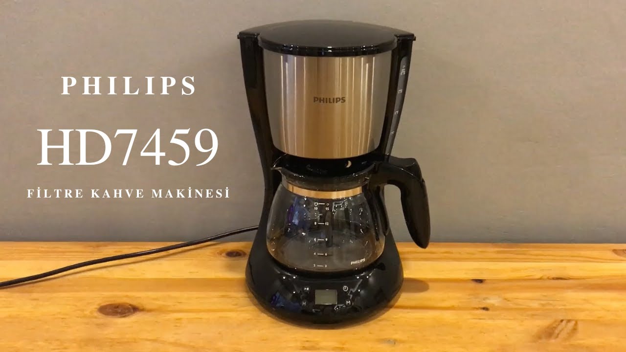 Philips HD7459 Filtre Kahve Makinesi ! Tam bir f/p &uuml;r&uuml;n&uuml; !!!! (Kutu a&ccedil;ılışı ve Detaylı anlatım)