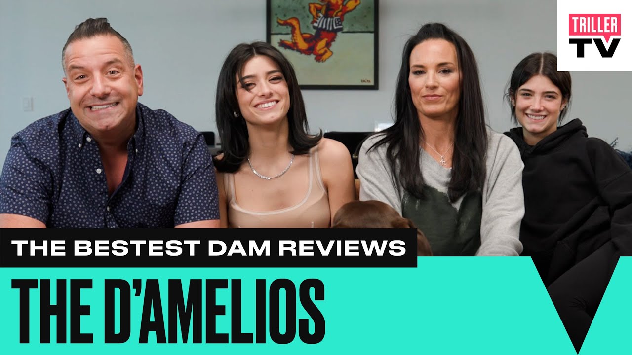 The Bestest Dam Reviews with The D'amelios |  Episode 1 | Triller TV