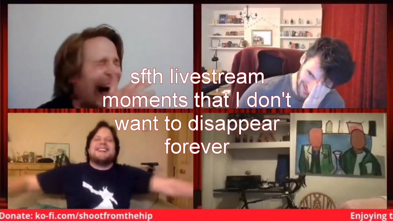 just a few shoot from the hip livestream moments that I don't want to disappear forever