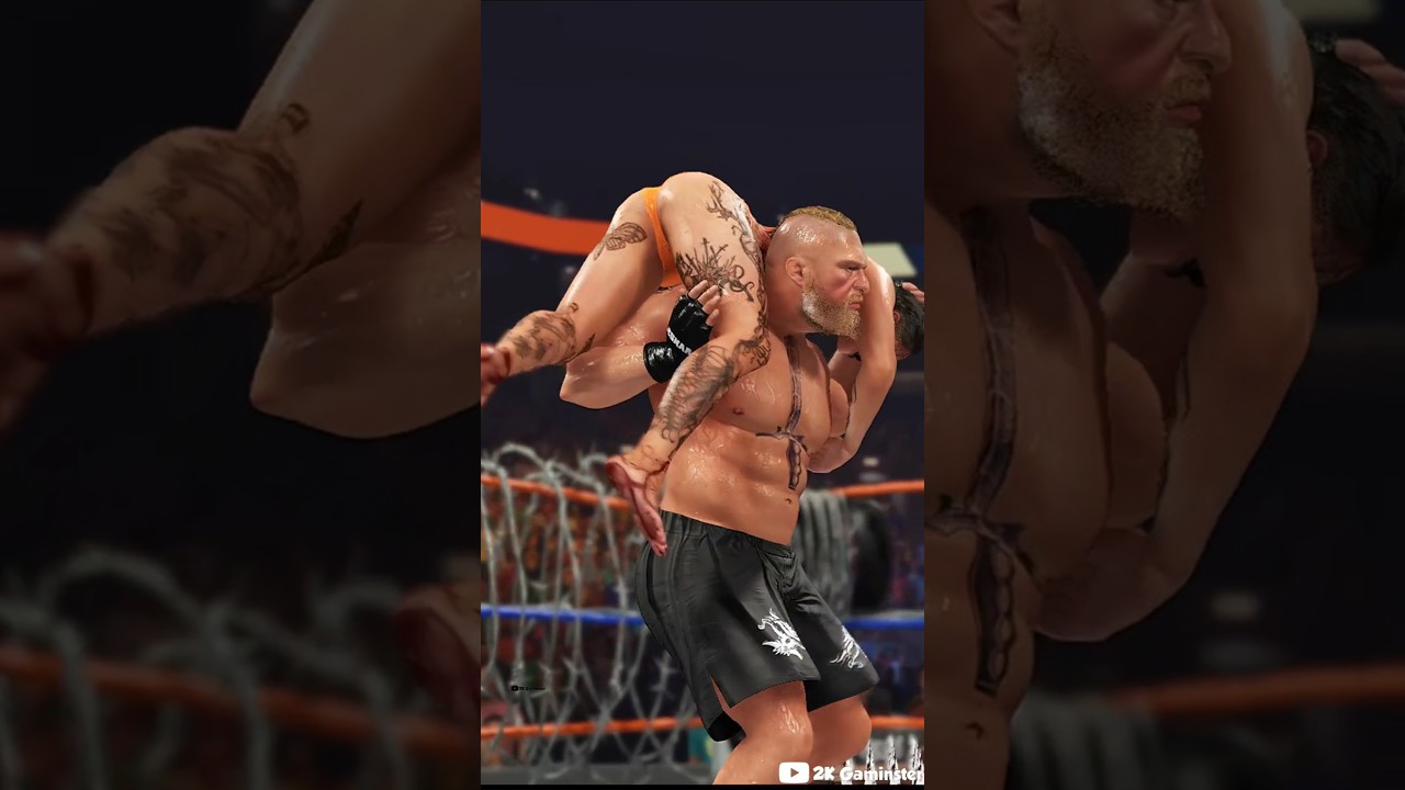💥Brock Lesnar vs Rhea Ripley💥Part 45 WWE 2K26 #brocklesnar #rhearipley #wwe #wwe2k26 #summerslam