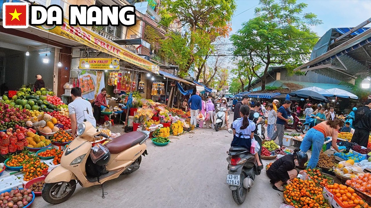 DA NANG VIETNAM 2026 - Bac My An Local Market Near An Thuong Tourist Area