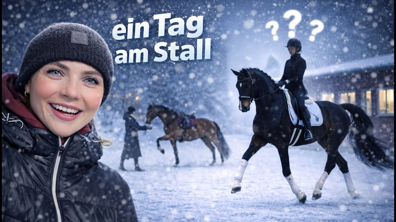 S** Dressurpferd 🤯🤩  | Schnee 🥶 | Ein Tag am Stall | Borgel Sporthorses