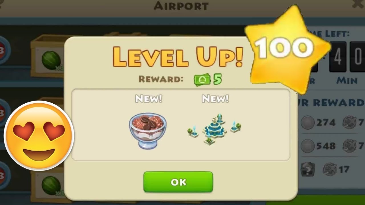 I REACHED LEVEL 100 IN TOWNSHIP
