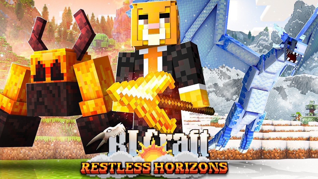 We Spent 100 Days in RLCraft Restless Horizons