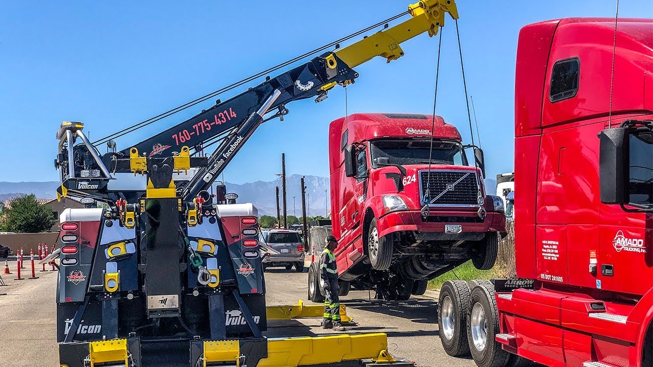 Truck Needs A Lift! Rotator Style
