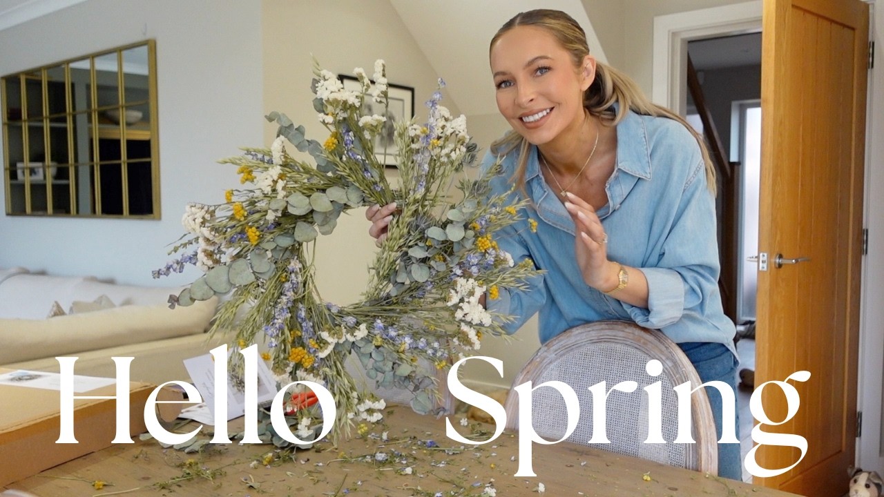 Spring Has Arrived | Decorating for Spring, Makeup Favourites & Date Night🌼