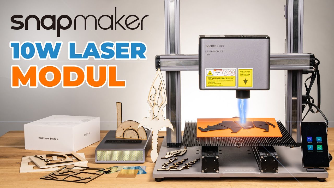 Snapmaker 2.0 10W LASER | BESTE 3D Drucker KOMBO? (XXL Test)