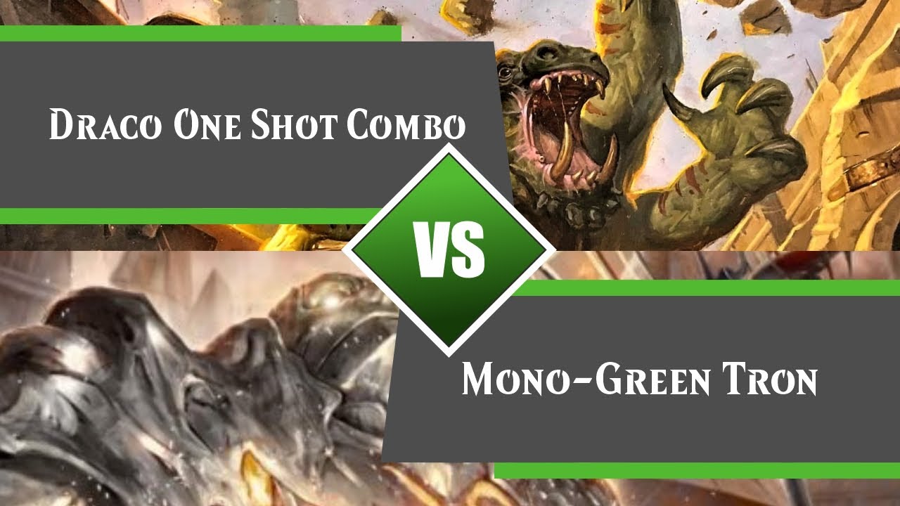 Round 2 | Draco One Shot Combo  vs Mono-Green Tron | Live duel tournament 🏆 | Modern | MTGO