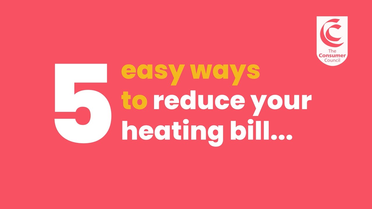 5 ways to reduce your heating cost