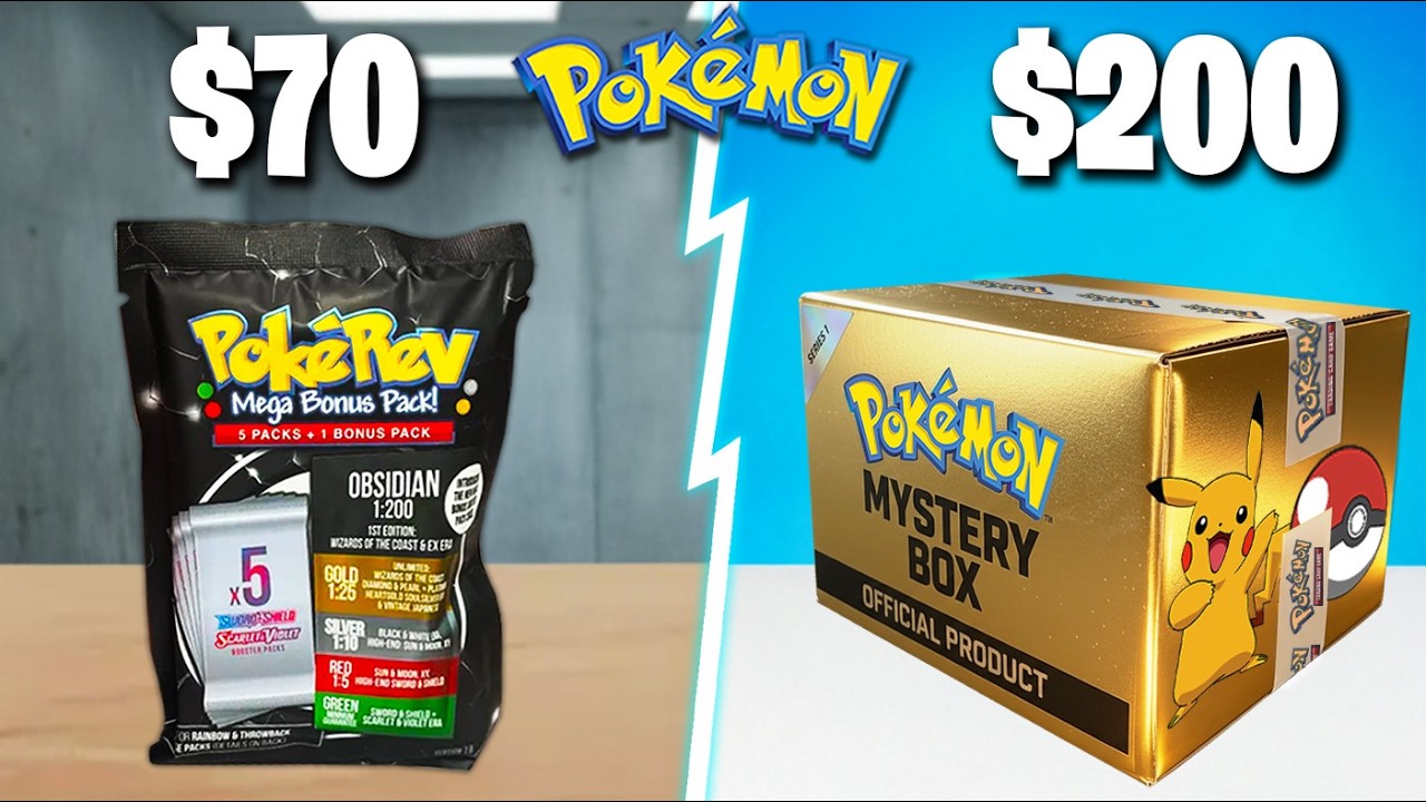 $1 vs $200 Pokémon Mystery Box