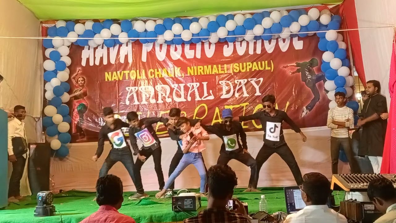 SOCIAL MEDIA ACT !!!!! AAVA PUBLIC SCHOOL NIRMALI SUPAUL ANNUAL FUNCTION CELEBRATION 🥳🎒🏫