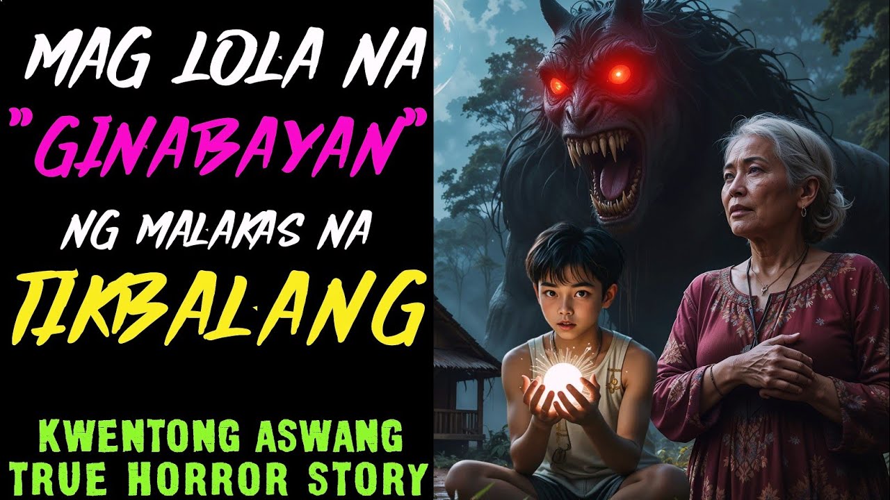 MAG LOLA NA GINABAYAN NG MALAKAS NA TIKBALANG | Kwentong Aswang | True Story