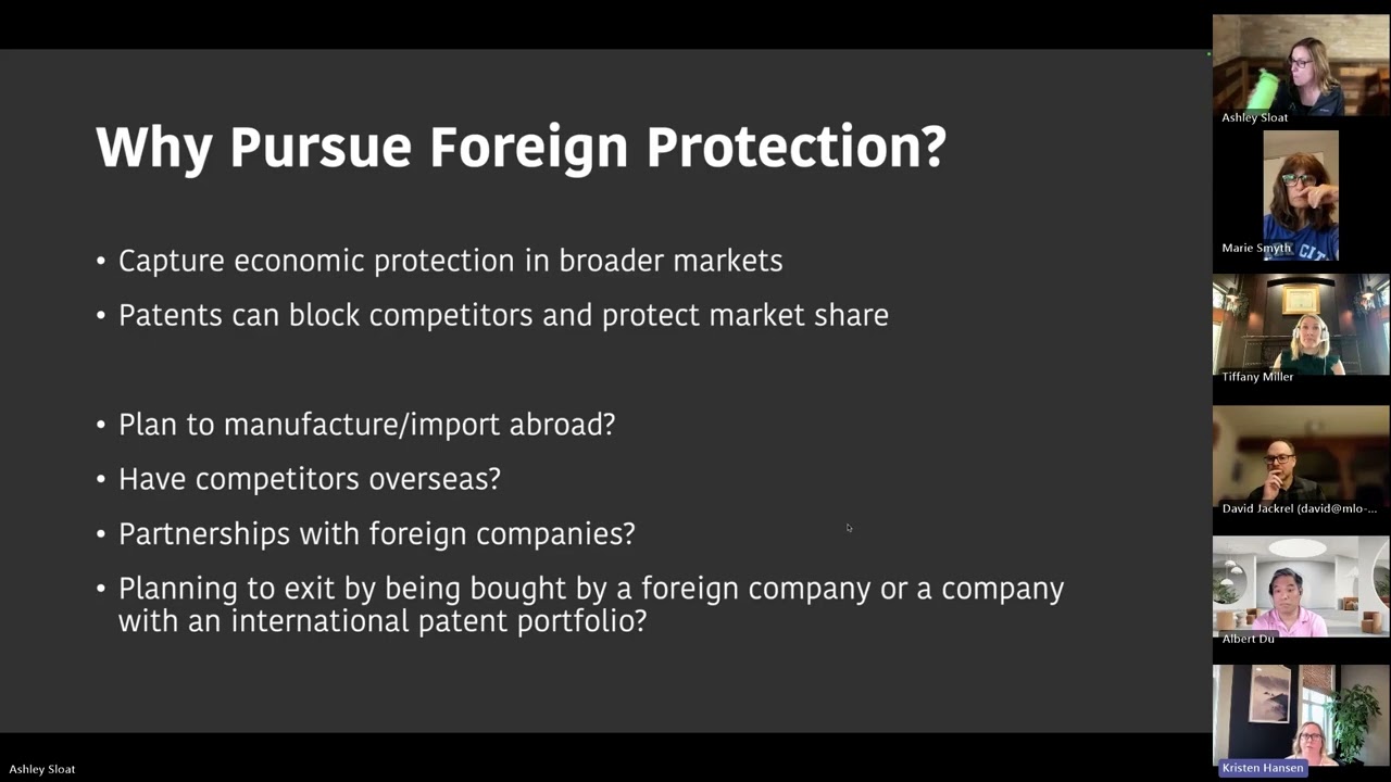 Foreign Patent Protection