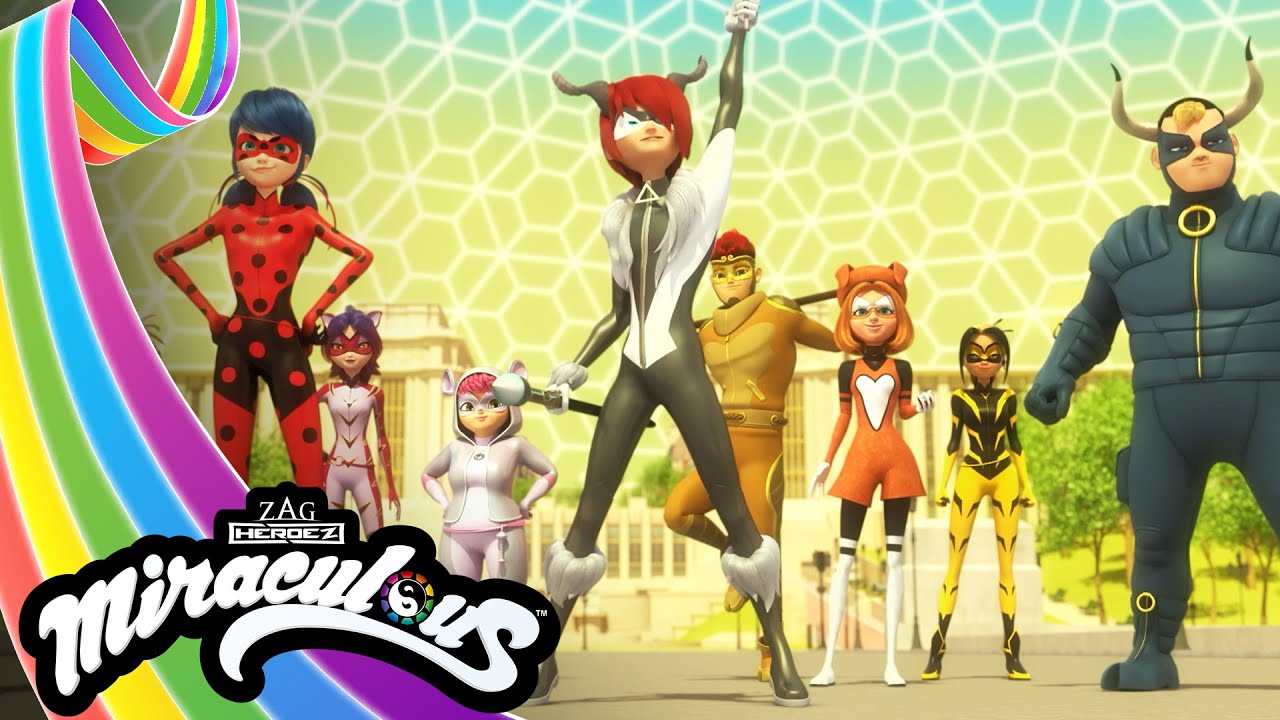 MIRACULOUS | 🐞 PENALTEAM - A equipa dos heróis ☯️ | As Aventuras de Ladybug