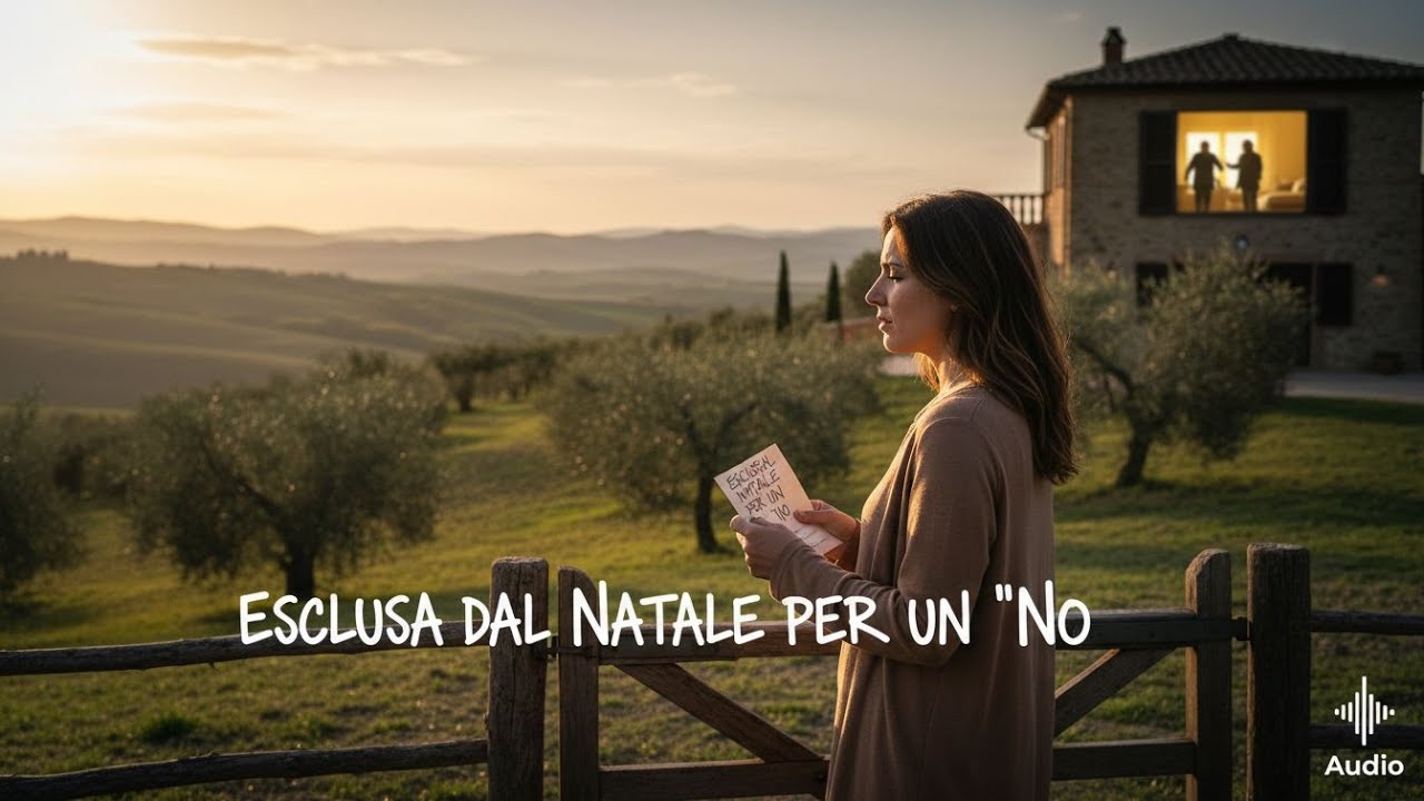 LA MIA FAMIGLIA MI HA ESPELSA DAL NATALE DOPO CHE HO DETTO NO ALLA LORO VACANZA DI LUSSO IN TOSCANA