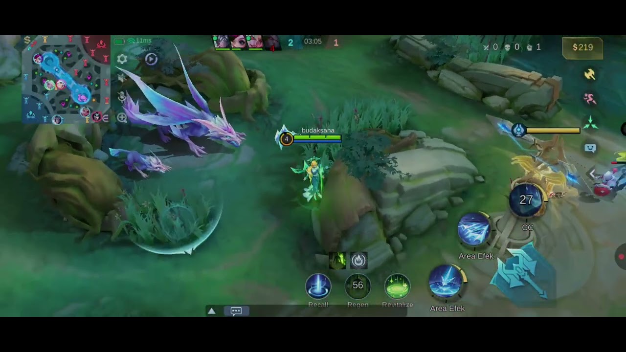 Maaf baru belajar main ml