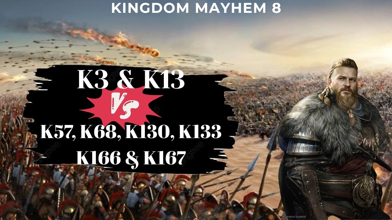 KVK 8 - K167 vs 3/13 - Defense LvL 8 - UNTIL THE LAST MAN STANDING 🔥⚔️ #vikingrise