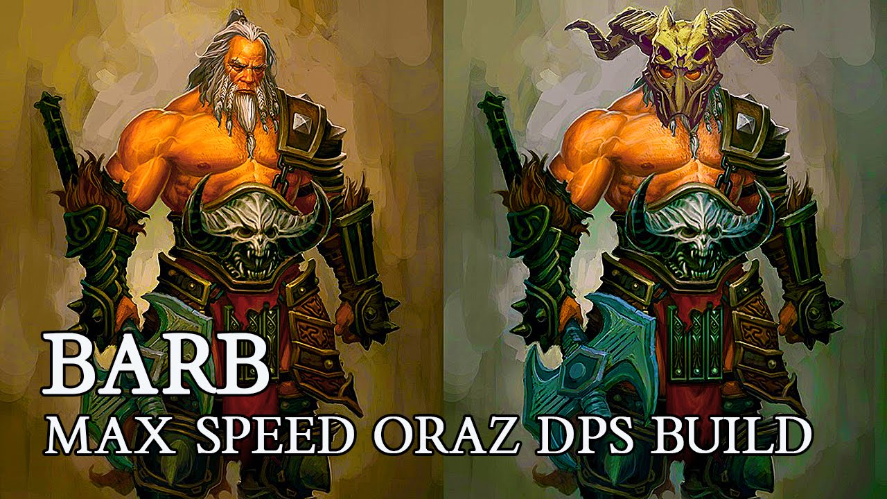 DIABLO 3 PL - BARB MAX SPEED ORAZ DPS BUILD